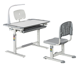 Комплект парта и стул Cubby Lupin с лампой и подставкой для книги